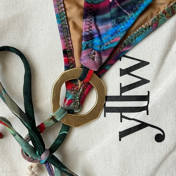 NWT Yellow The Label swim bottom - Picture 3 of 5